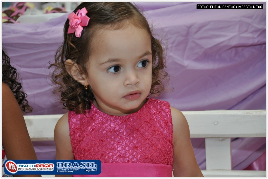 Aniversário de 2 anos da pequena Maria Isabel