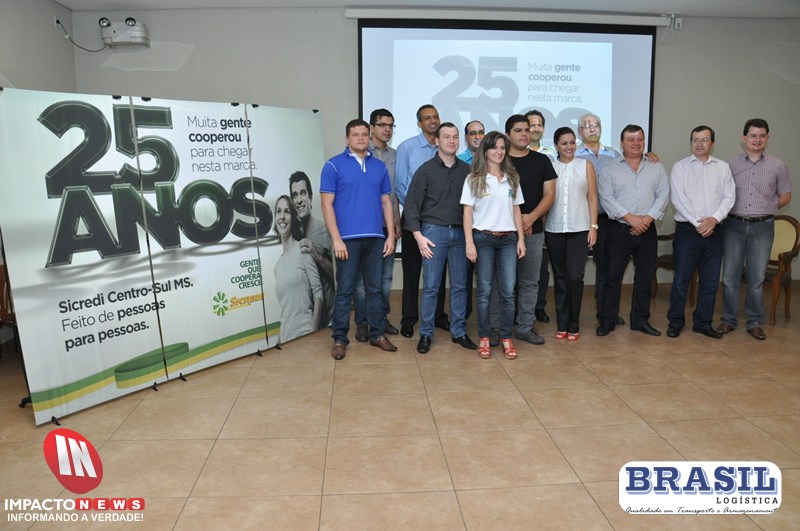 Coletiva de imprensa dos 25 anos do Sicredi
