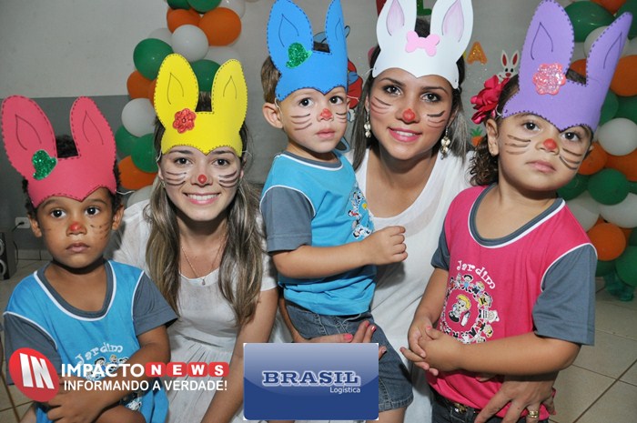 Mundo Encantado e a linda festinha da pascoa