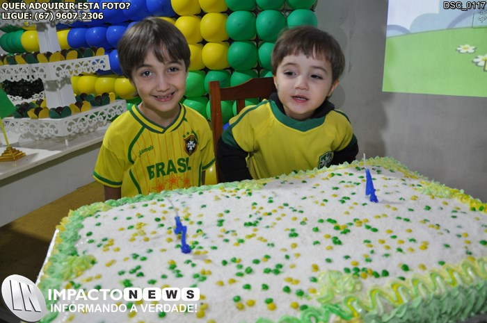 Aniversário dos irmão Guilherme (7 Anos) e Luiz Carlos (4 Anos)