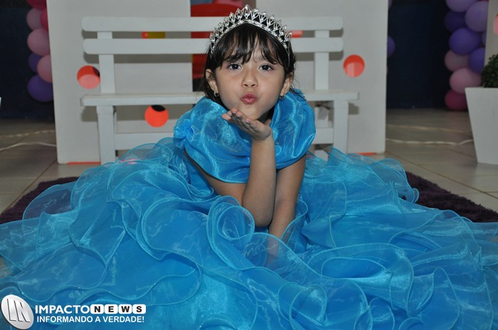 Niver de 6 anos da pequena Giovanna