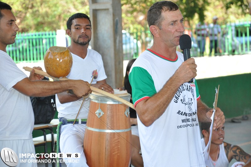 Formatura dos alunos (a) de Capoeira do projeto Raios de Sol