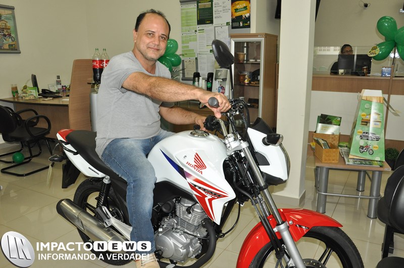Sorteio da moto 0KM no Sicredi 