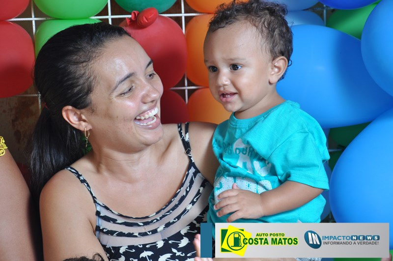 Aniversário de um aninho do pequeno Emanuel em Deodápolis