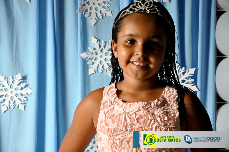 7 anos da princesa Maíra Pires em Deodápolis com o tema do Frozen