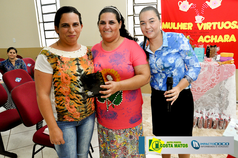 1º Chá de Mulheres do Grupo de Oração Avivamento e Fé 