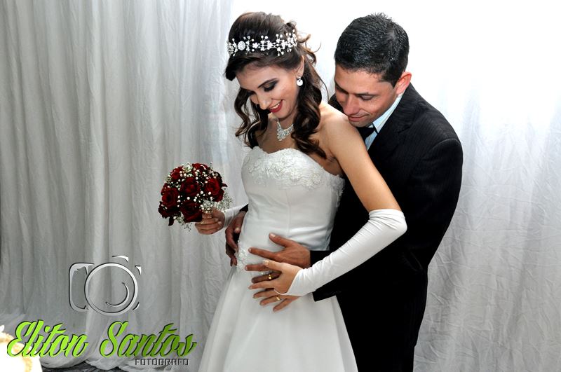 Casamento da Patricia e Zakeu na Paróquia Nossa Senhora Aparecida