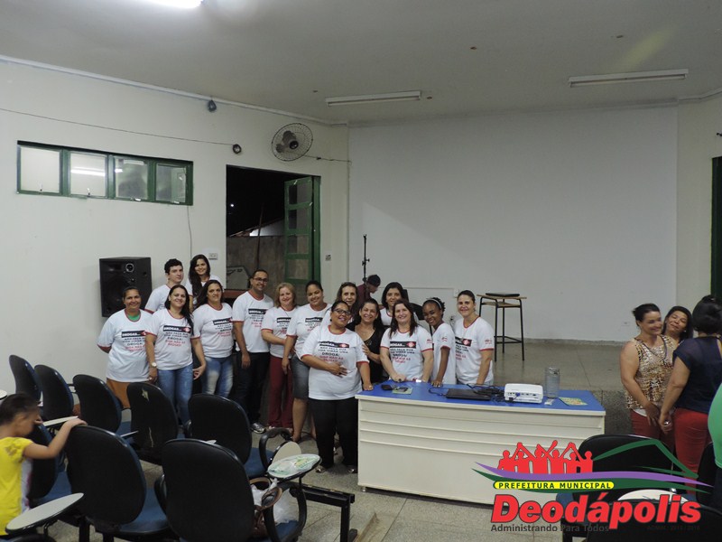 Apresentações da finalização da semana anti-drogas em Deodápolis