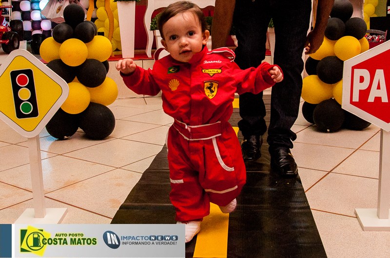 Festa do primeiro aniversário do pequeno Bernardo em Deodápolis