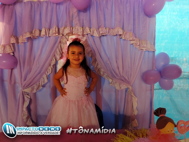 Aniversário de 4 aninhos da Nicoly em Deodápolis; veja as fotos