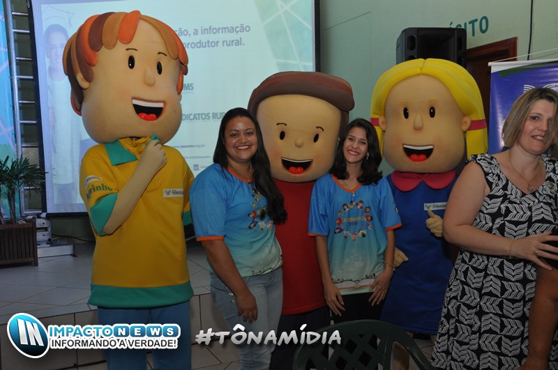 Entrega dos certificados do SENAR e premiação do programa ‘Agrinho’