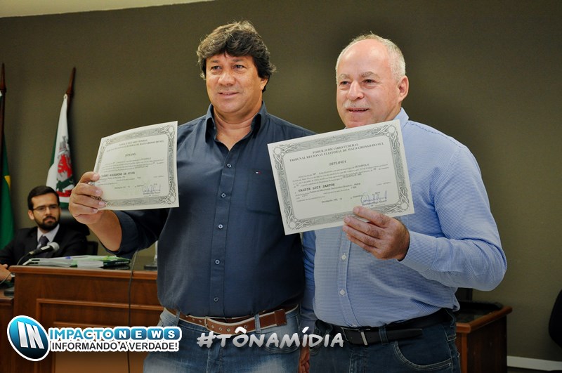 Diplomação dos eleitos de Deodápolis e Glória de Dourados