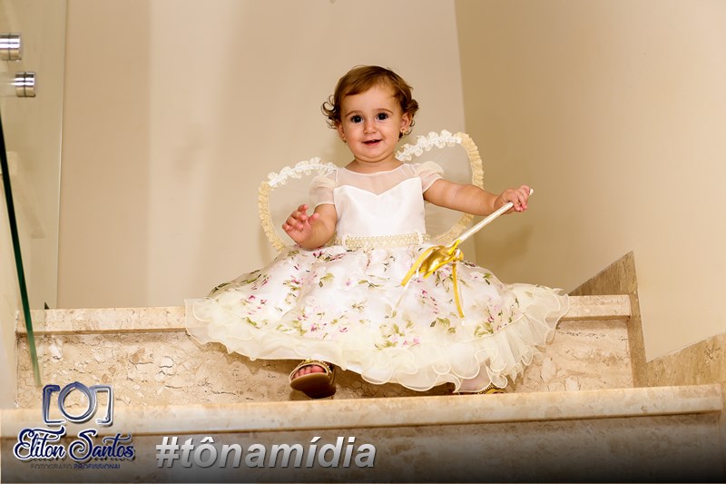 Festa do primeiro aninho da princesinha Isabel em Deodápolis, veja as fotos