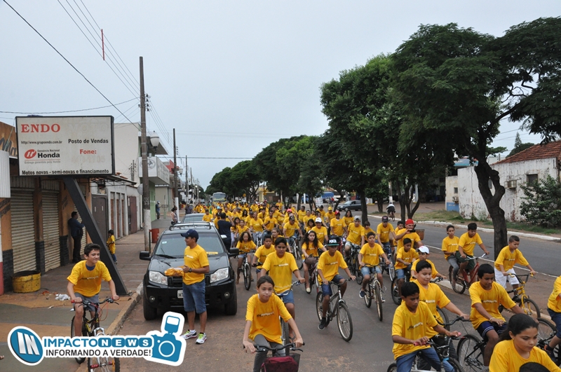 Maio Amarelo: Veja quem participou do passeio ciclístico promovido pela Jota FM