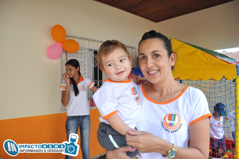 Veja aqui as fotos da reinauguração da Escola Particular Crescer e Aprender