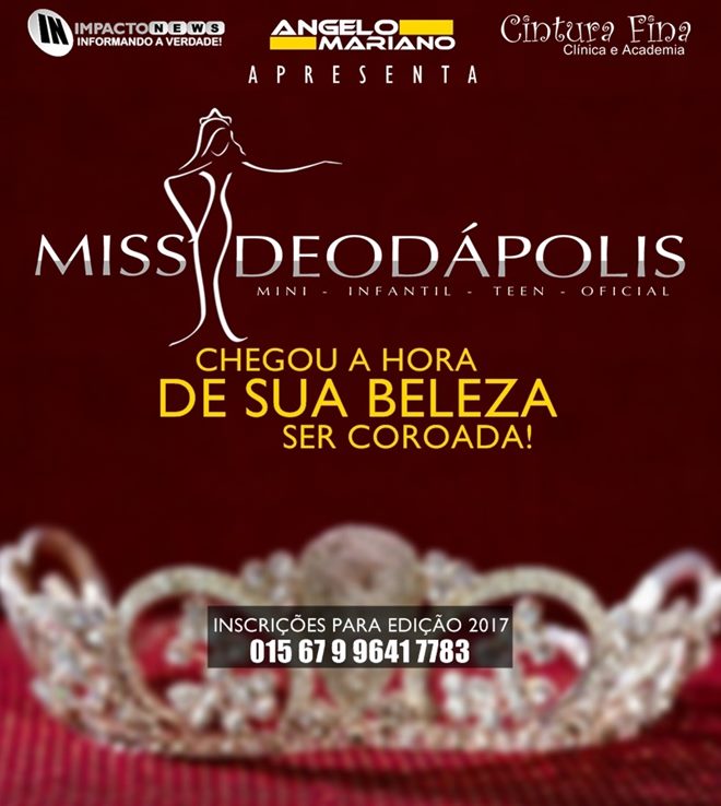 Primeiras selecionadas para o Miss Deodápolis 2017