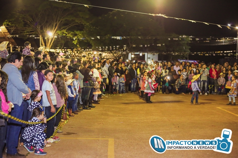 Arraiá Compartilhado promovido pela Prefeitura Municipal em Deodápolis
