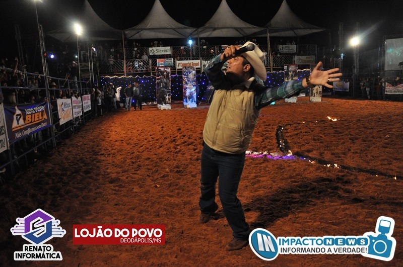 23ª Expoad - Festa do Peão - Rodeio em Touros e Show com a dupla Diego e Arnaldo em Deodápolis