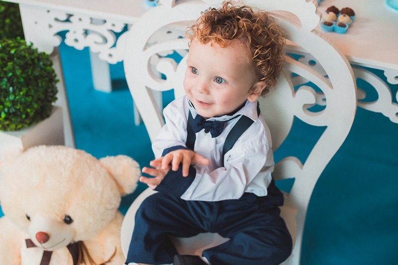 O Davi completou o seu primeiro aniversário. Aqui você confere as fotos do ensaio e do aniversário que contou com este príncipe lindo