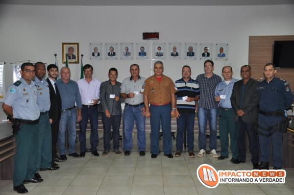 Posse do Conselho Comunitário de Segurança de Deodápolis para 2018/2021