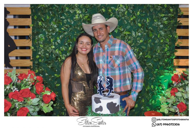 Festa das 'Bodas de Cristal' de Linkon e Vanessa