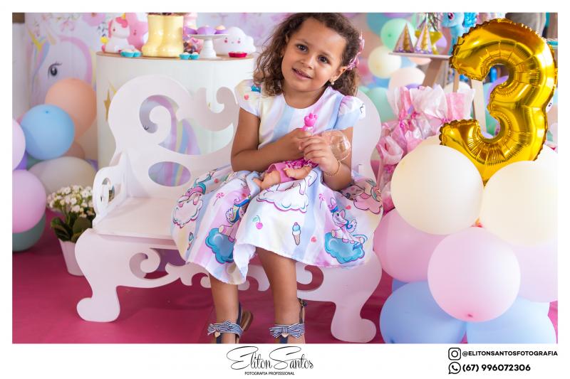 A Maria Luiza completou 3 aninhos em uma festa linda e cheia de muita alegria