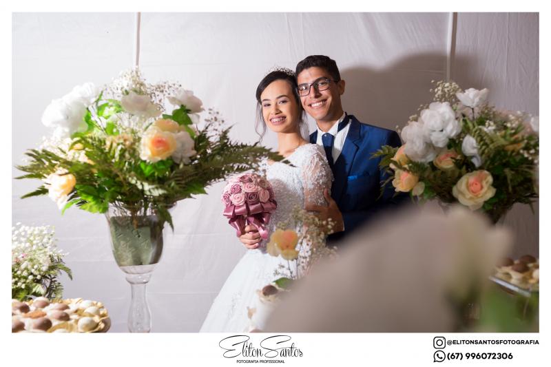 Casamento de Rafael e Quevillin Santos 