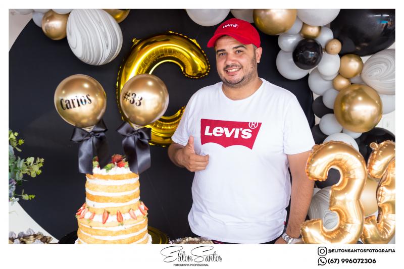 Veja aqui as fotos da festa dos 33 anos do Carlos 