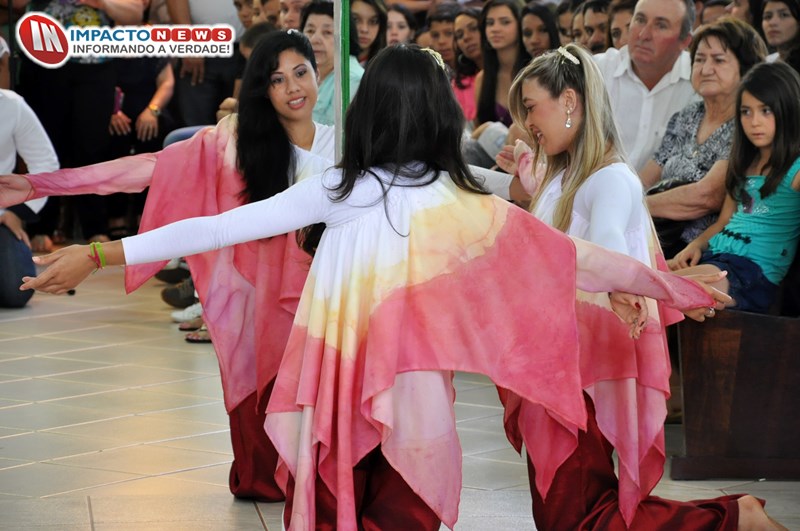 Missa na Igreja Nossa Senhora Aparecida