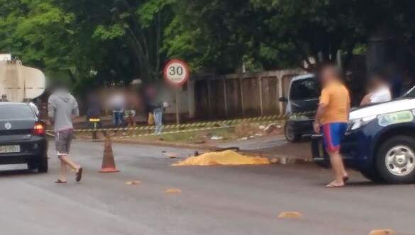 Homem morreu atropelado por carreta no distrito de Lagoa Bonita em Deodápolis