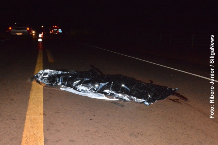 Ciclista morre atropelado por ônibus na BR-376