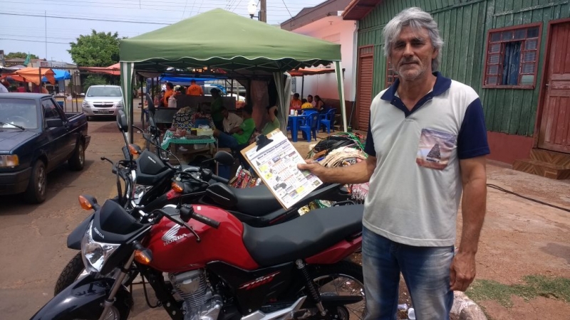 ‘Show de Prêmios’ da Paróquia Nossa Senhora Aparecida deste domingo (05) terá duas motos