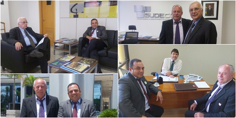 Prefeito Valdir Sartor cumpre agenda em Brasília visitando FNDE, SUDECO, Defesa Civil e Gabinetes Federais 