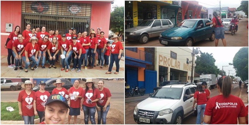 Secretaria de Saúde realizou nesta sexta (01º) ‘Blitz’ de prevenção a AIDS em Deodápolis