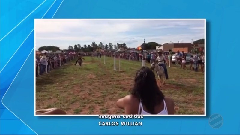 Realizada com sucesso em Deodápolis, ‘Corrida do Jegue’ foi destaque na TV Morena para todo o estado do MS
