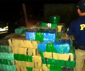 Três toneladas de maconha que saiu de MS são apreendidas no Paraná
