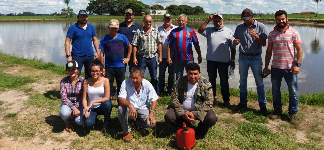Produtores participaram de curso sobre implantação e manego básico de piscicultura em Deodápolis