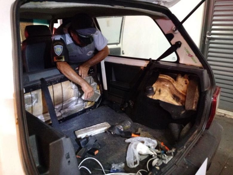 Douradense é preso com tabletes de maconha no interior de SP