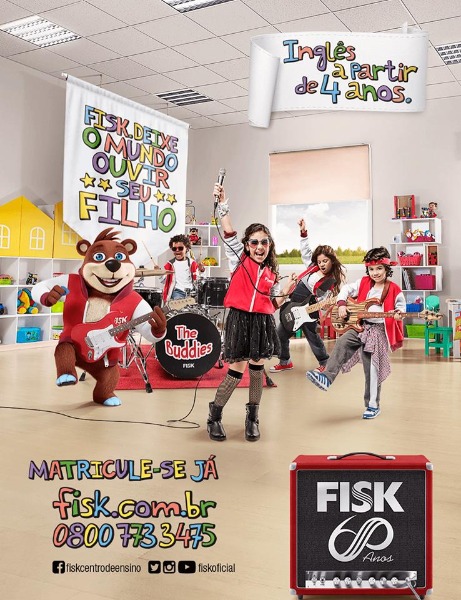 Olha isso: a Fisk Deodápolis está com matriculas abertas a partir dos 4 anos de idade
