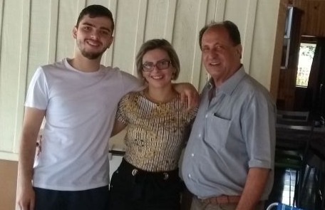 Zé Teixeira esteve em Deodápolis no final de semana visitando correligionários do Democratas no município 