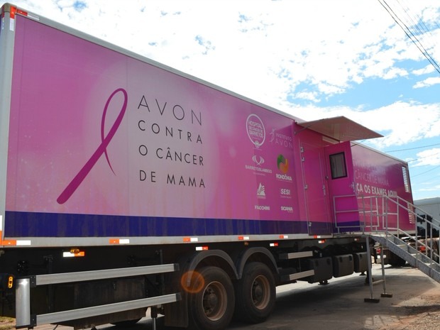 Carreta do Hospital do Câncer está em Deodápolis até o dia 26 com exames de mamografia e preventivos 