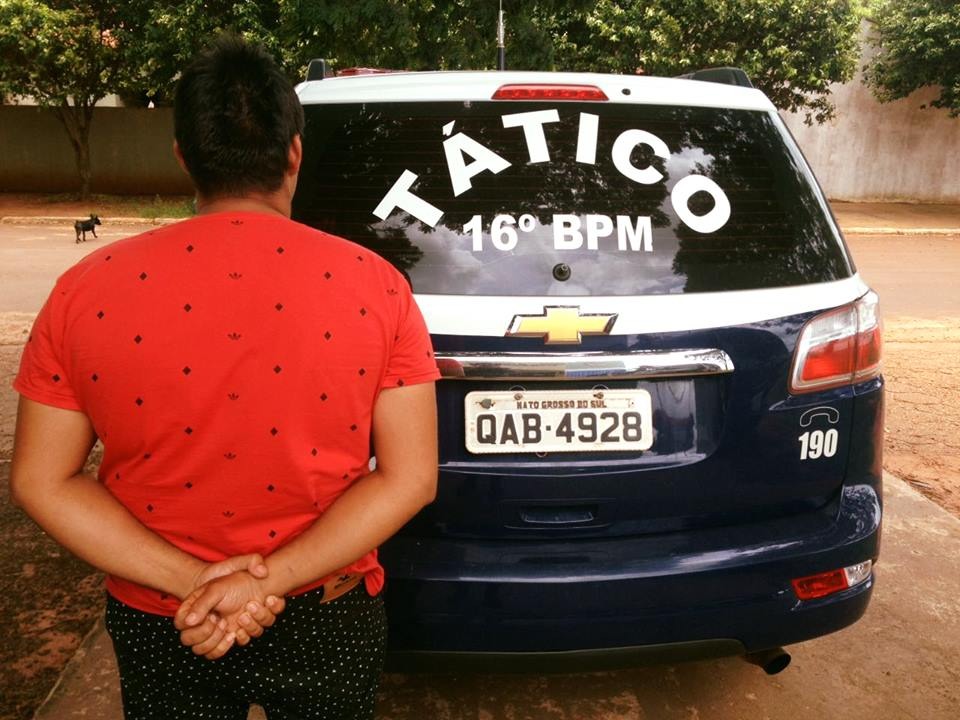Equipe da Força Tática do 16ºBPM cumpriu mandado de prisão no Distrito de Lagoa Bonita