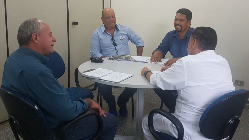 Prefeito e Secretário participaram de reuniões na capital em busca de incentivos para projetos da cultura de Deodápolis 