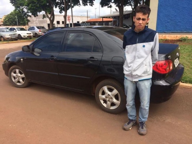 Homem que roubou a mão armada, Corolla em 2017; foi condenado a 5 anos de prisão em Deodápolis 