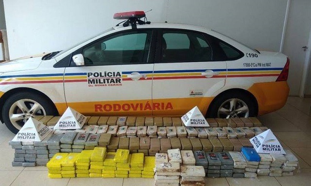 Itaporanense é preso em MG com meia tonelada de crack e cocaína