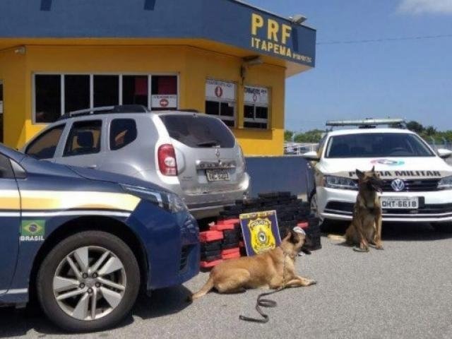 Policial do MS é preso em Santa Catarina com 104,5 kg de crack