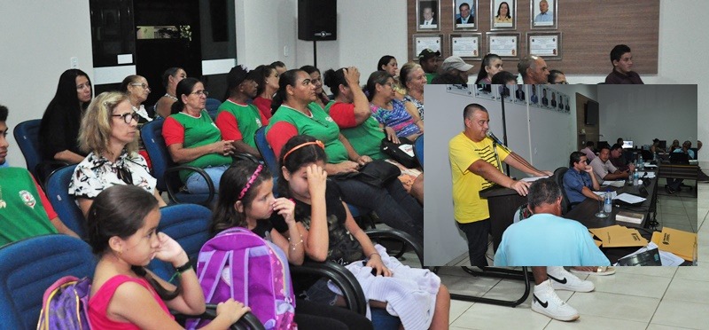 Márcio Teles destacou e parabenizou a visita dos estudantes do EJA da Escola Polo a Câmara Municipal de Deodápolis