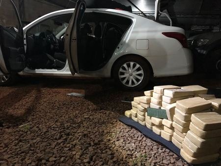 Mulher de traficante é presa com 91 quilos de cocaína: carga é avaliada em R$ 2 milhões