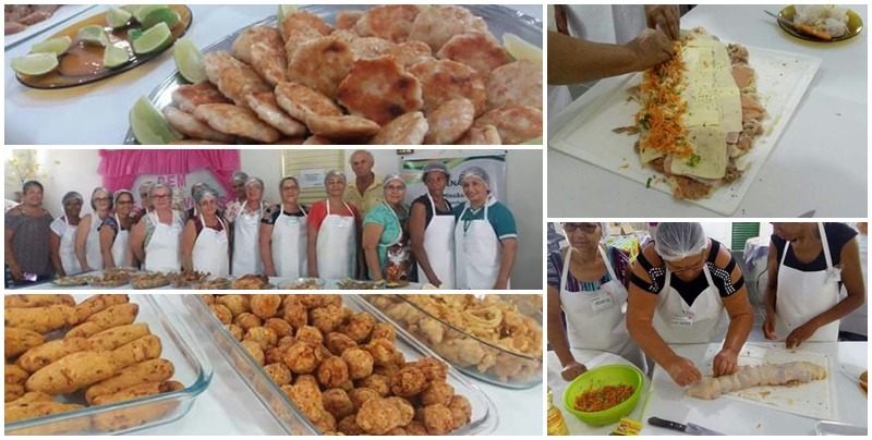 Idosas do CCI participaram de curso de processamento caseiro da carne de frango em Deodápolis 