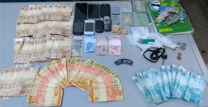 Após monitorar local, Policiais Militares fecharam ‘Boca de Fumo’ no distrito de Lagoa Bonita 